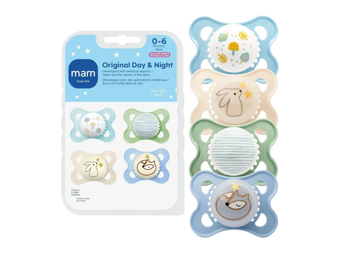 MAM Original Pacifier 0–6 mo (4-pack)