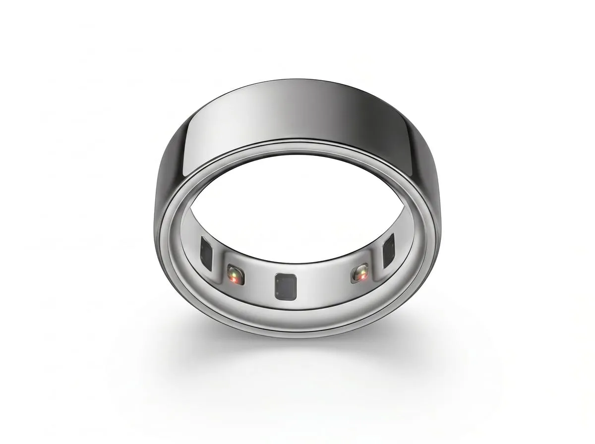 Oura Ring 4 Silver Smart Ring