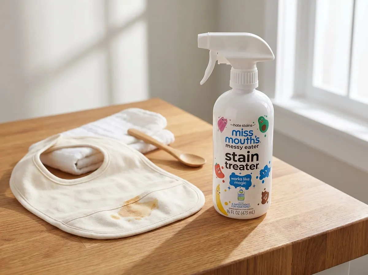 Miss Mouth's Messy Eater Stain Treater 16oz bottle — EPA Safer Choice certified plant-based stain remover