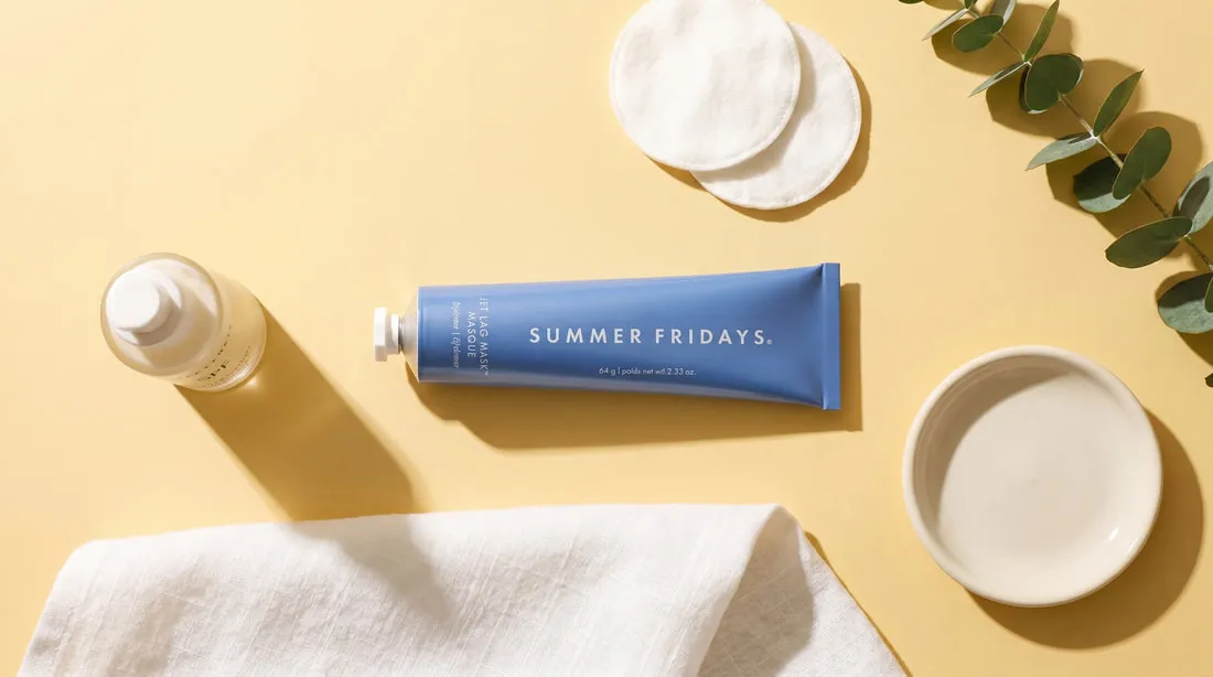 Daytime moisturizer use — Jet Lag Mask in morning routine